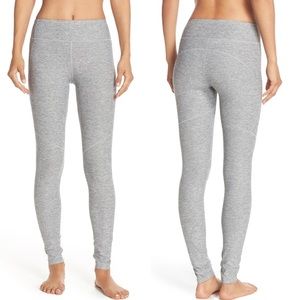 Outdoor Voices grey warm up leggings - SMALL